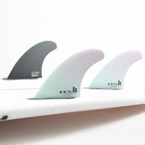 FCS II Sky Brown PC Tri Retail Fins