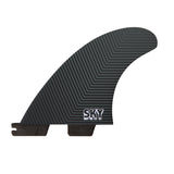 FCS II Sky Brown PC Tri Retail Fins