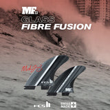 FCS II Mick Fanning Glass Fibre Fusion Tri Fin Set